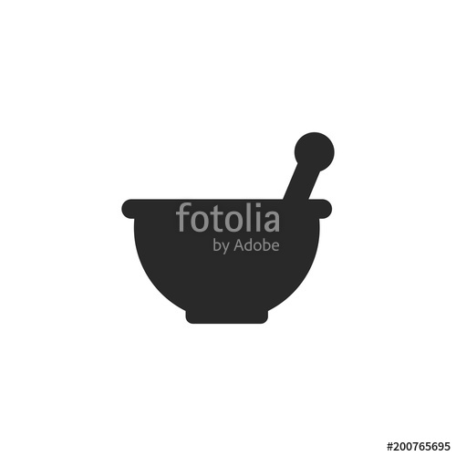500x500 Mortar And Pestle Icon Sign Design Stock Image And Royalty Free