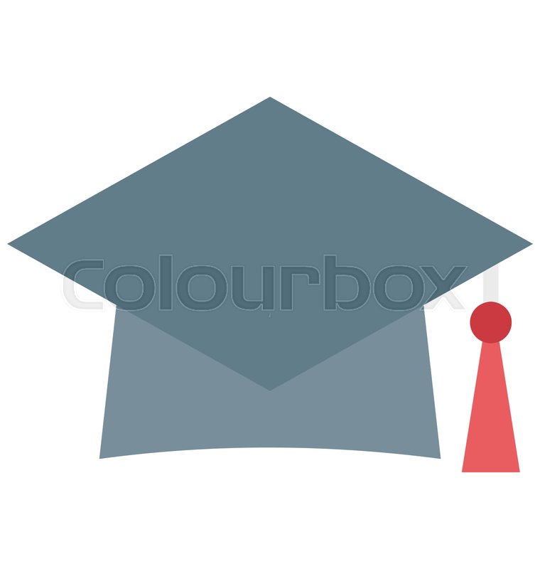 760x800 Mortarboard Isolated Vector Icon That Stock Vector Colourbox
