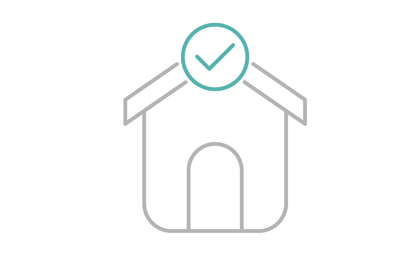 1680x1064 Mortgage Loan Approved Icon Graphic