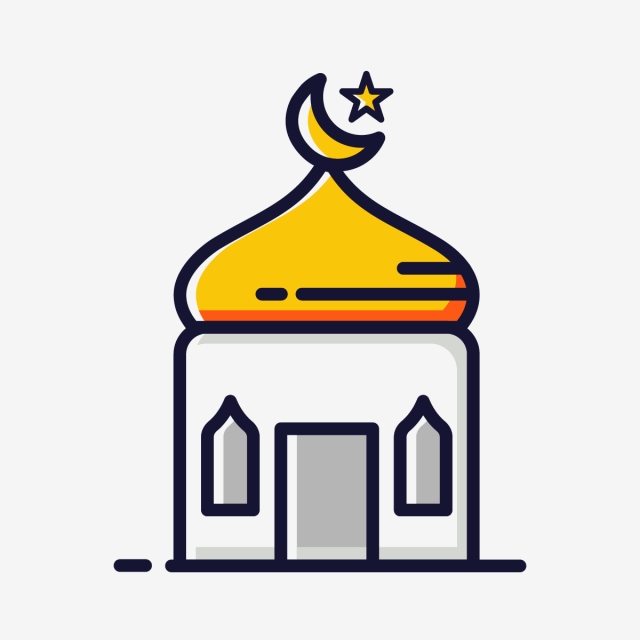640x640 Colorful Mosque Icon, Islam, Muslim, Holy Png And Vector