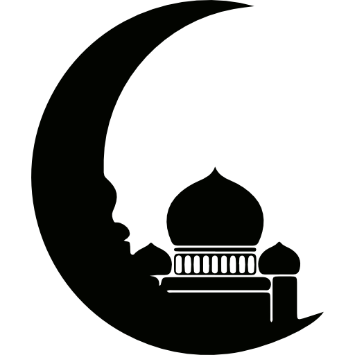 512x512 Mosque And Moon Icons Free Download