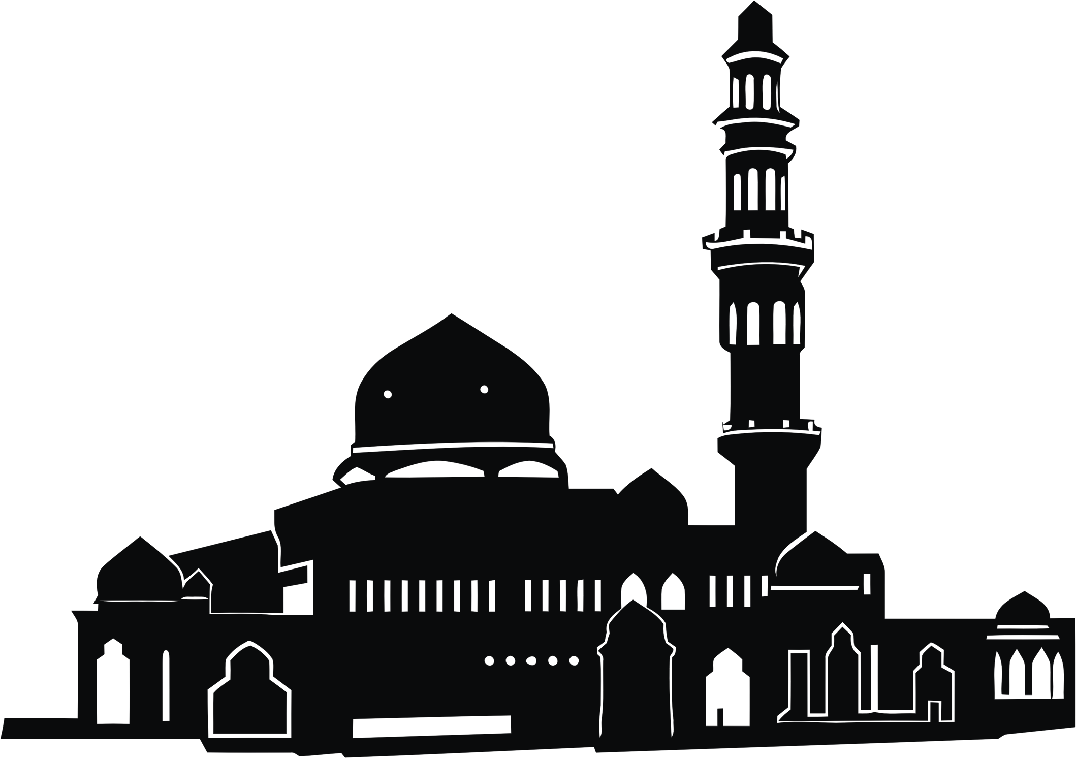 2118x1492 Mosque Png Icon