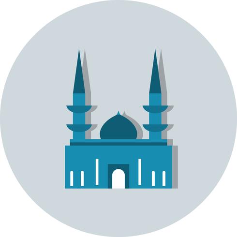 490x490 Vector Mosque Icon