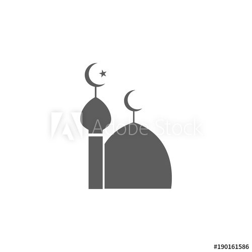 500x500 Mosque Icon Elements Of Religious Signs Icon For Concept And Web