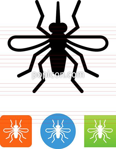 400x511 Vector Mosquito Icon
