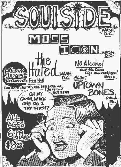 400x553 Soulside Moss Icon The Hated Uptown Bones Wescosville Fire Hall