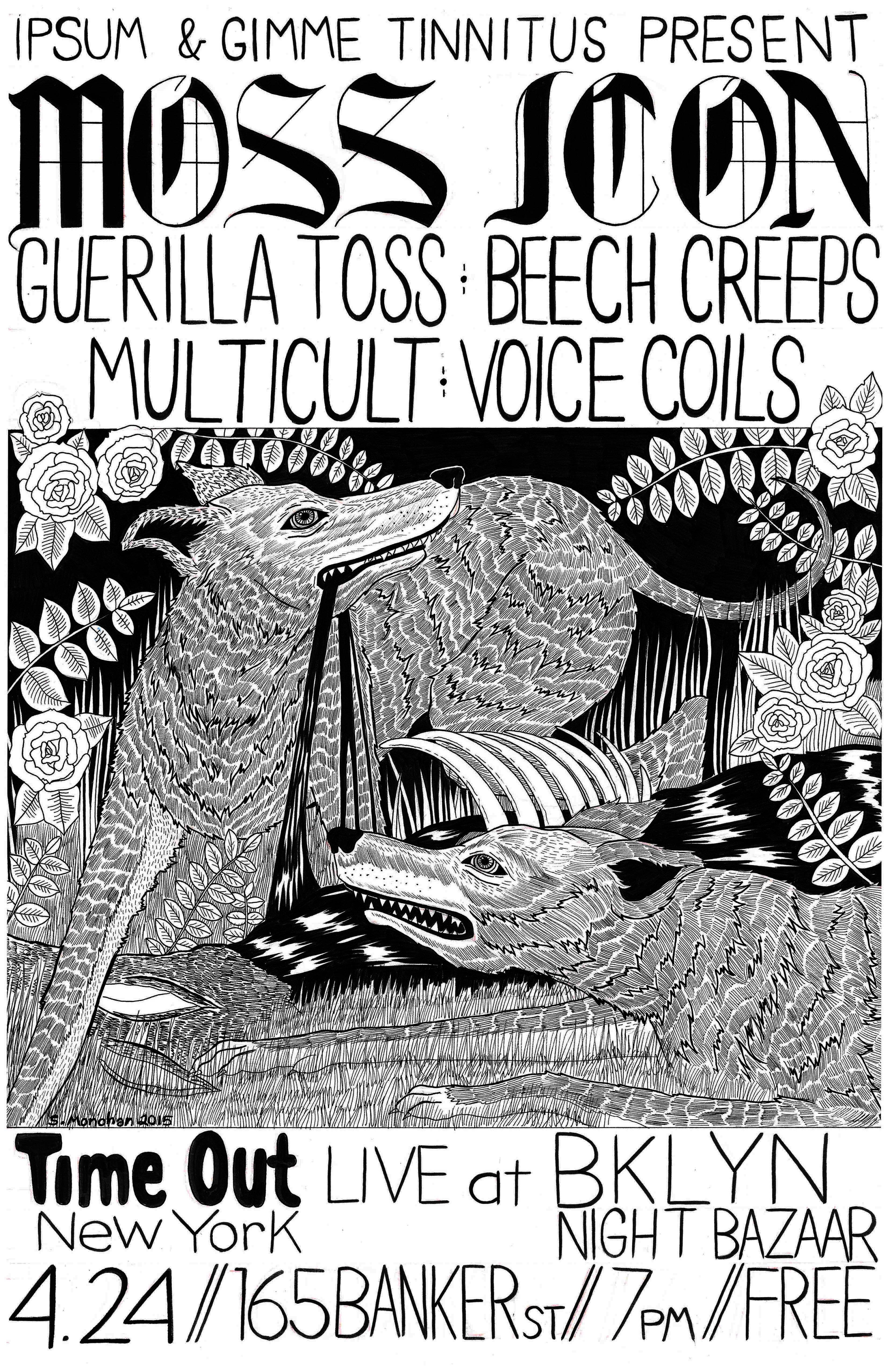 3308x5104 Show Tonight! Brooklyn Night Bazaar Gt Moss Icon + Guerilla