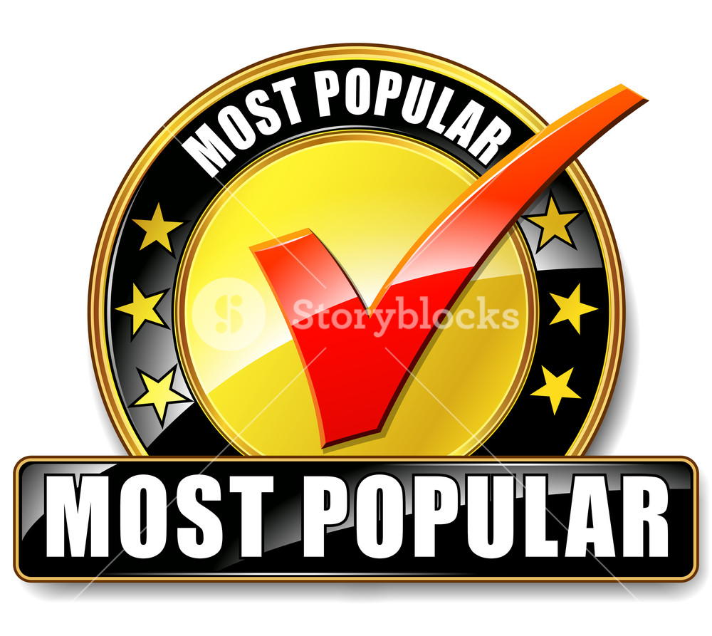 Illustration Of Most Popular Icon On White Background Royalty Free 1000x893 Illustration Of Most Popular Icon On White Background Royalty Free