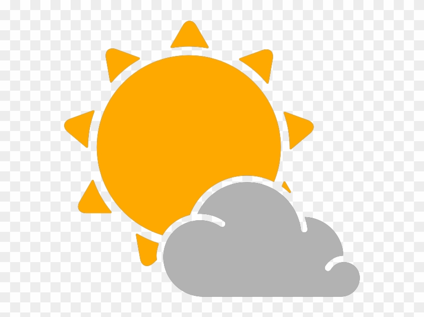 840x629 Simple Weather Icons Partly Cloudy