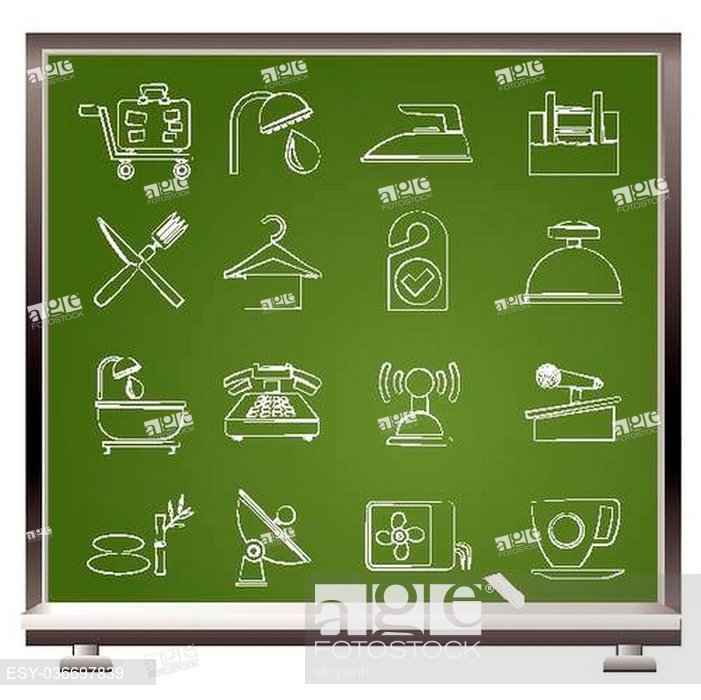 701x700 Hotel And Motel Icons