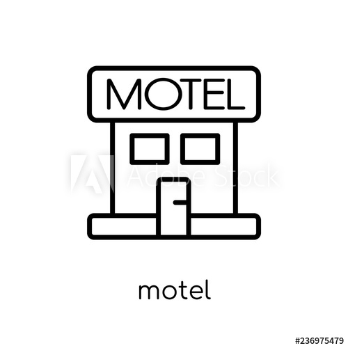 500x500 Motel Icon From Collection