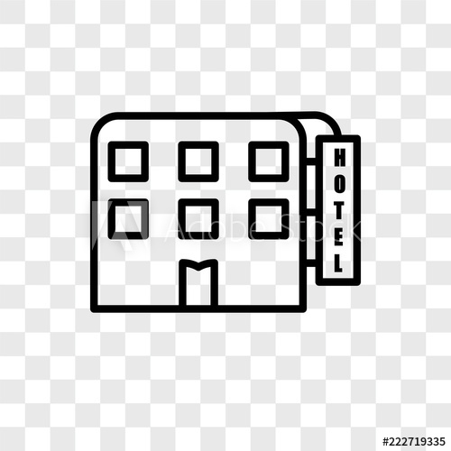 500x500 Motel Icons Isolated On Transparent Background Modern