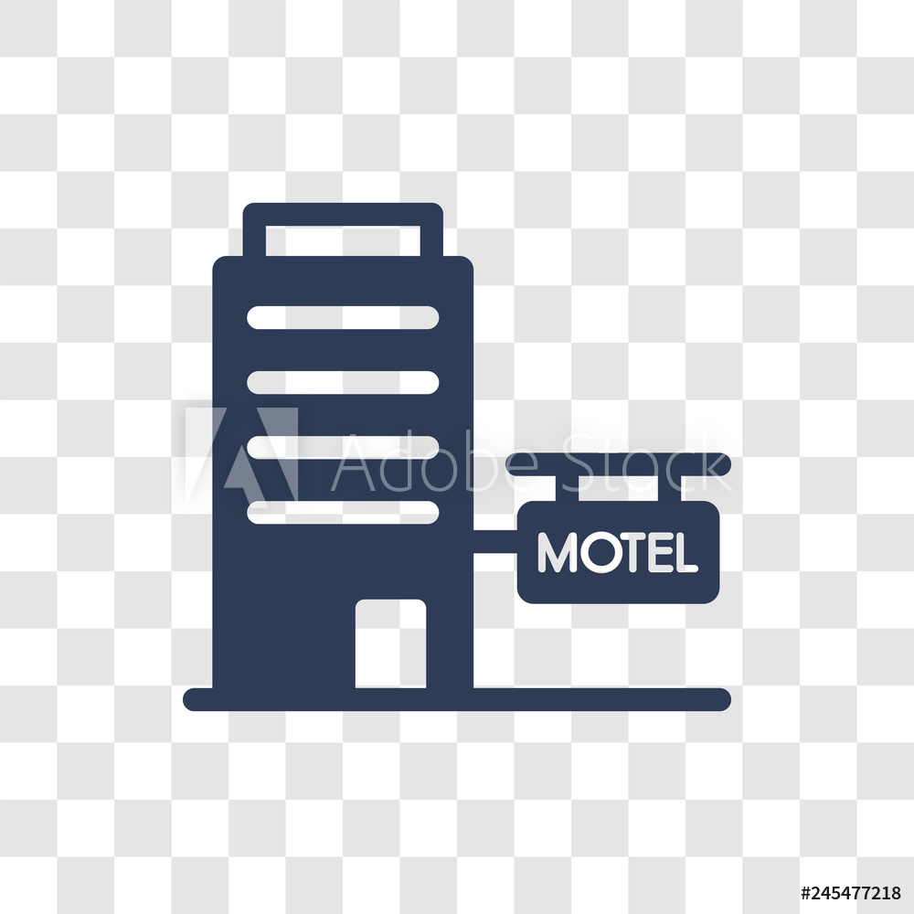 1000x1000 Fotografie, Obraz Motel Icon Vector Posters Cz