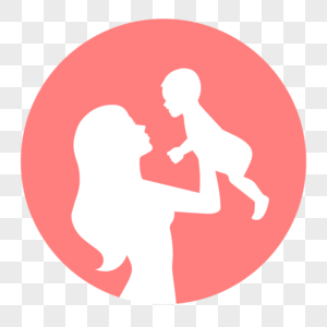 300x300 The Mother Holds The Child Icon Png Image Picture Free Download
