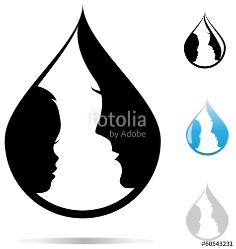 475x500 Mother And Child Icon Stock Image And Royalty Free Vector