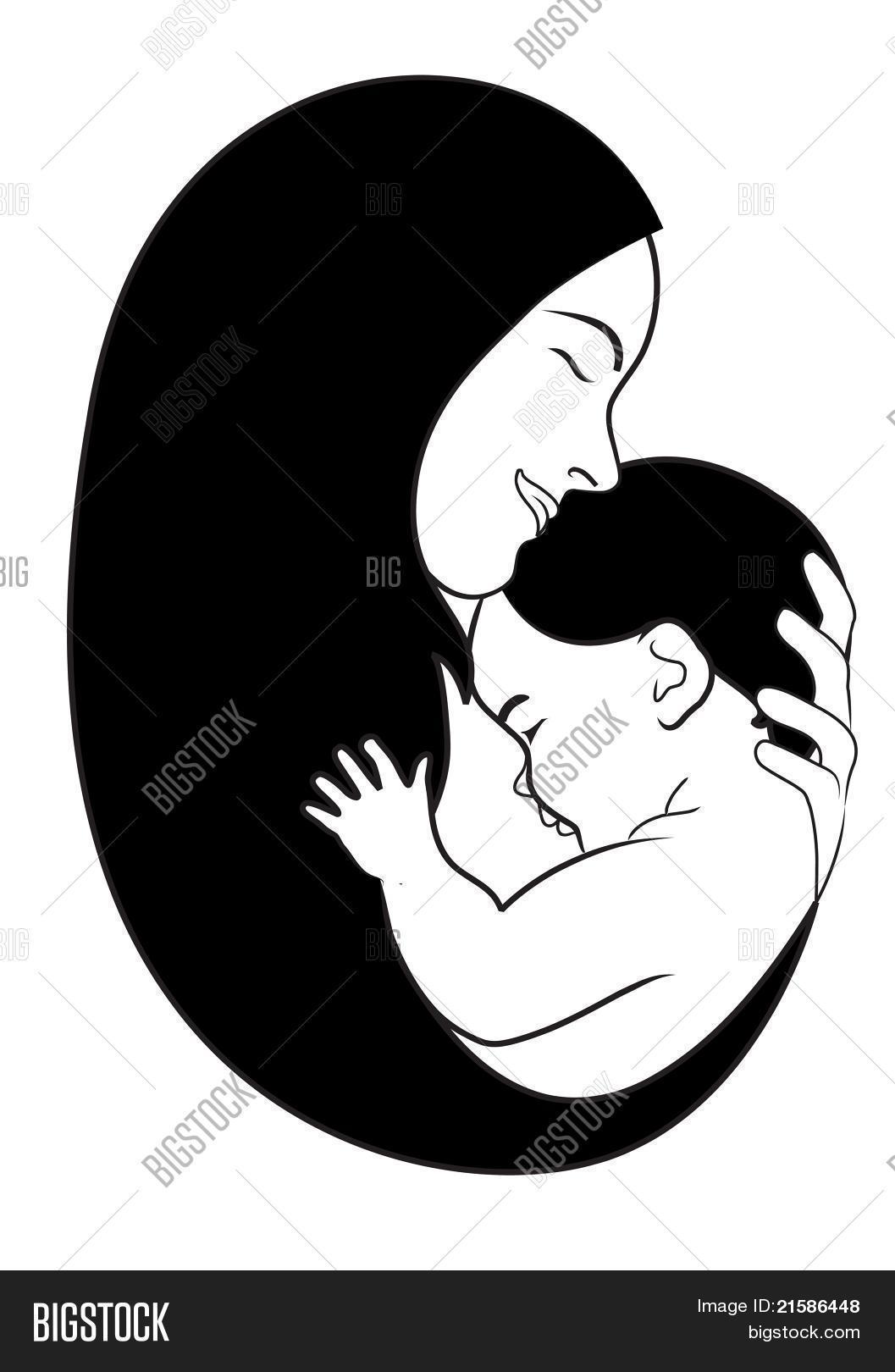 1057x1620 Mother And Child Icon