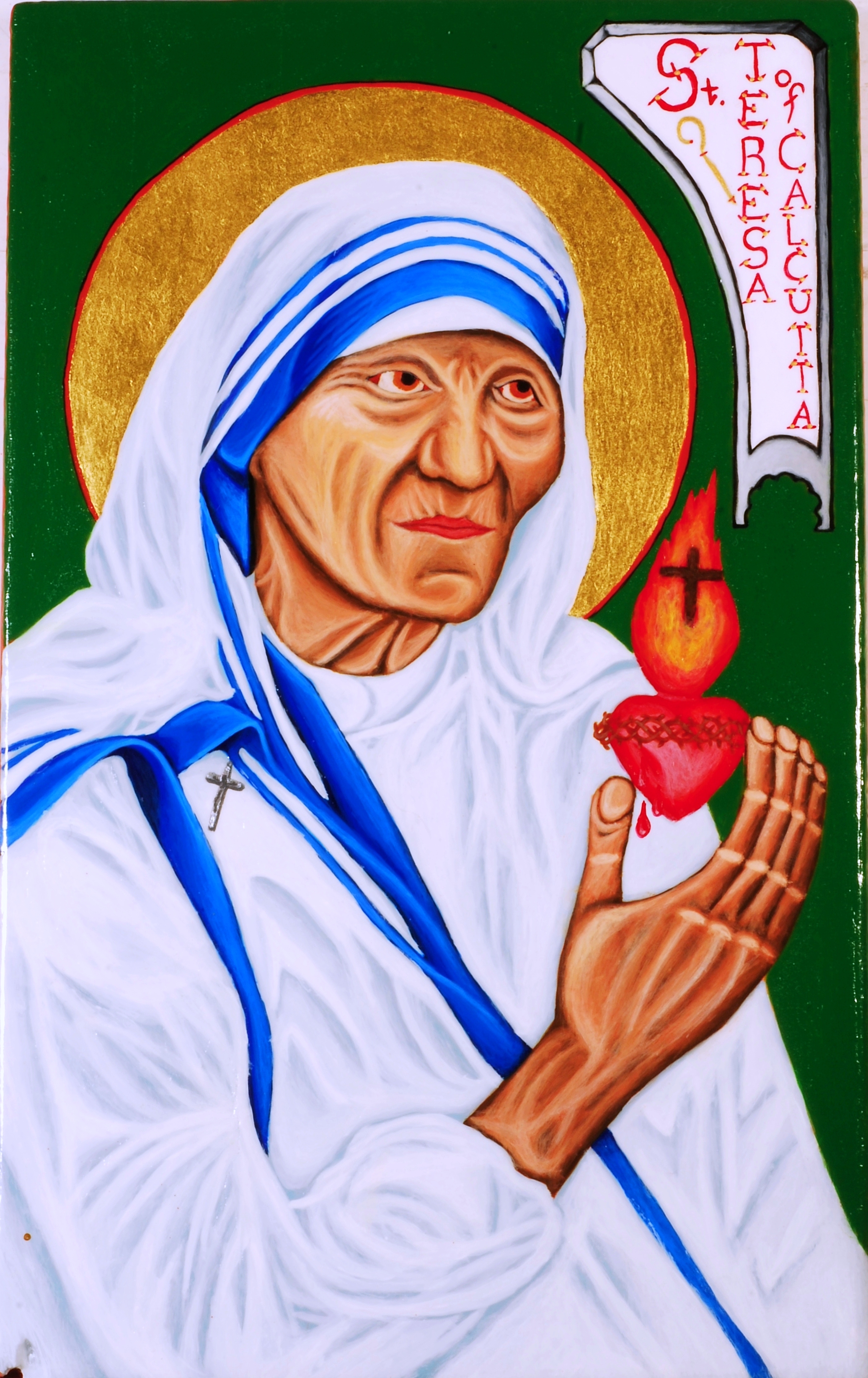 2072x3288 Icon Of St Teresa Of Calcutta Contemplative Musings