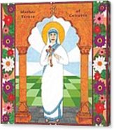163x186 Mother Teresa Of Calcutta Icon Canvas Print Canvas Art