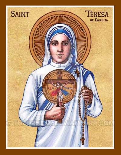 400x512 St Teresa Of Calcutta Icon