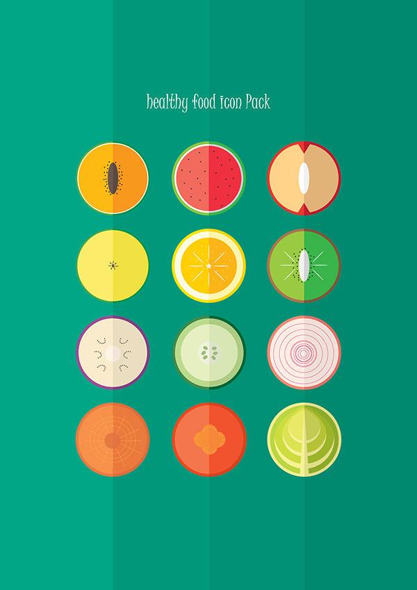 600x849 Healthy Food Icon Pack Motion Graphics On Behance