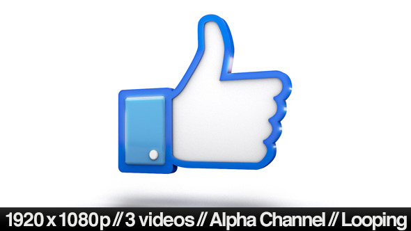 590x332 Videohive Facebook Thumbs Up Like Icon