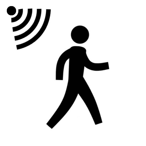 Motion Sensor Icon at Vectorified.com | Collection of Motion Sensor ...