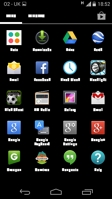 360x640 Moto G Glitch