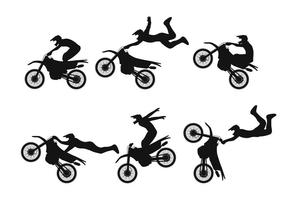 286x200 Hand Drawn Dirt Bike Icons