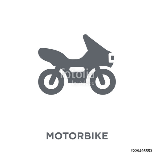 500x500 Motorbike Icon From Collection Stock Image And Royalty Free
