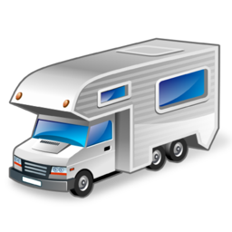 256x256 Motorhome Icon Real Vista Transportation Iconset Iconshock