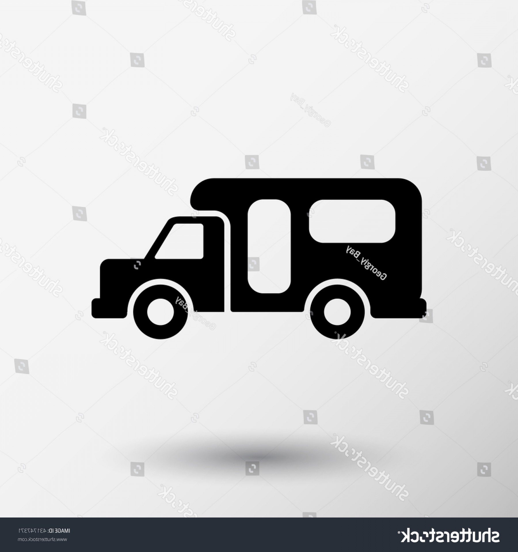 1800x1920 Rv Silhouette Icon Motorhome Camper Car Soidergi