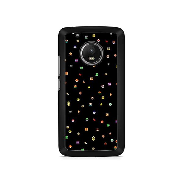 600x600 Mario Icon Motorola Moto Plus Case Onetex