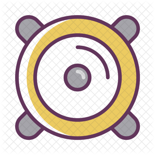 512x512 Audio, Car, Mount, Music, Service, Sound, Speaker Icon Of Colored