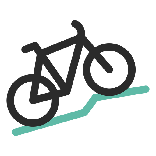 Mountain Bike Colored Stroke Icon 512x512 Mountain Bike Colored Stroke Icon