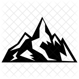 256x256 Mountan Of Glyph Style