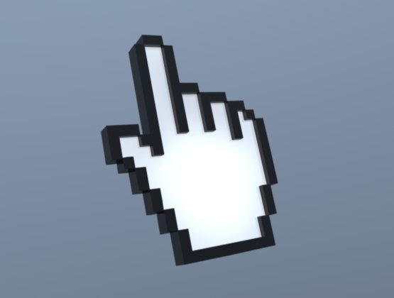 555x420 Model Mouse Pointer Icon
