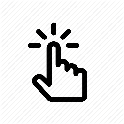 512x512 Click Cursor Finger Hand Press Tap Icon Animal Life