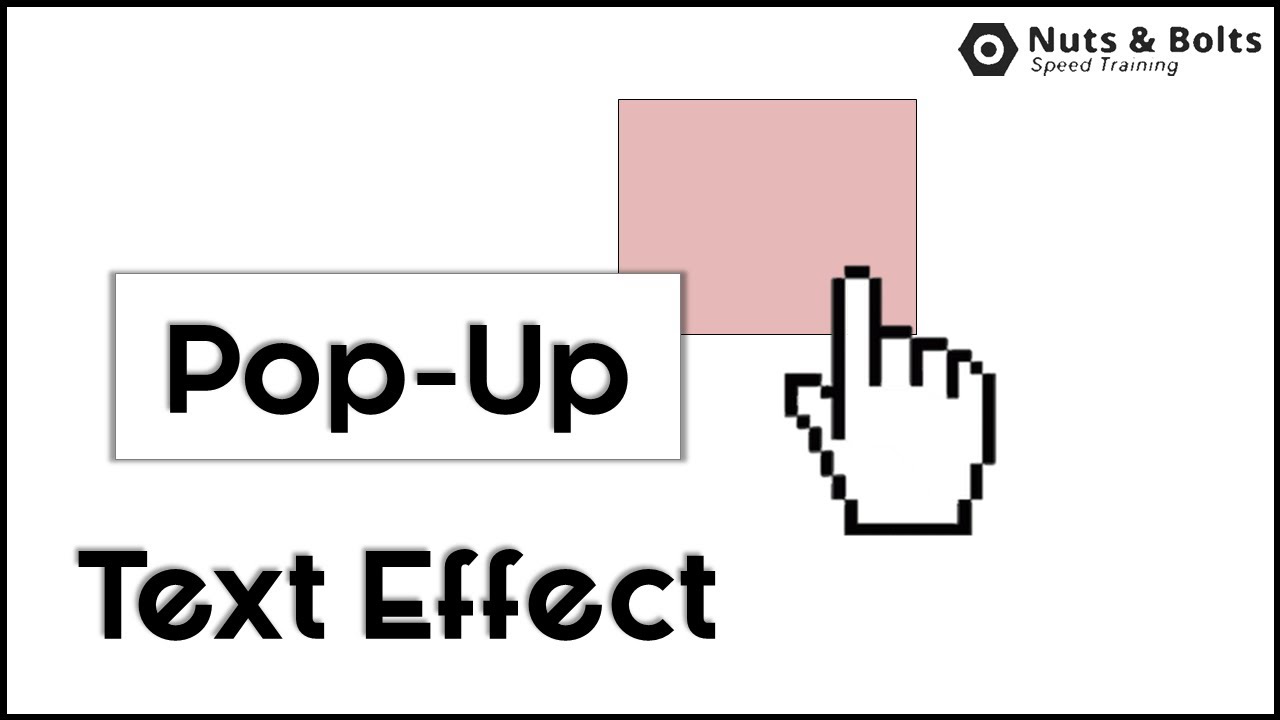 1280x720 Display Pop Up Text In Powerpoint