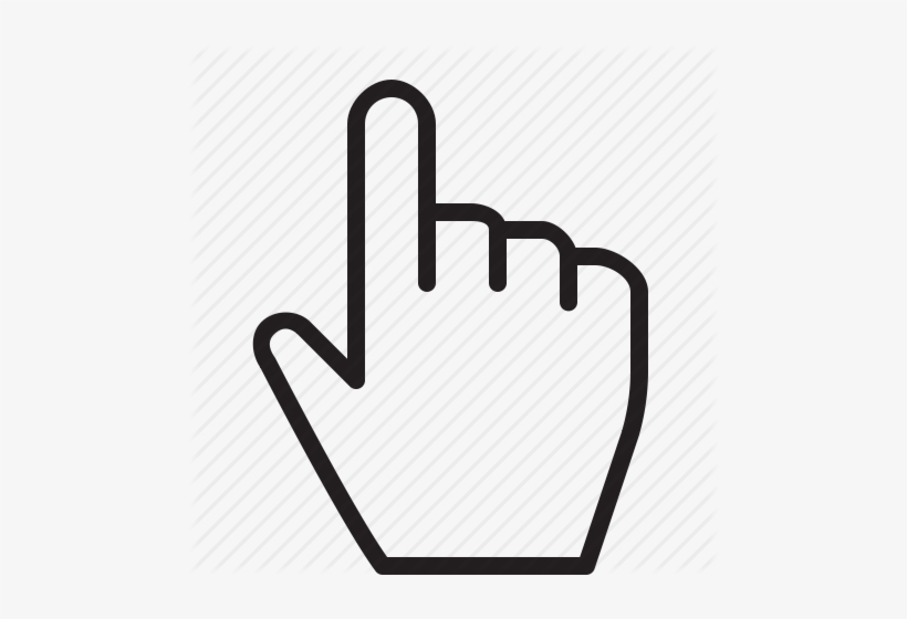 820x560 Hand Cursor Png