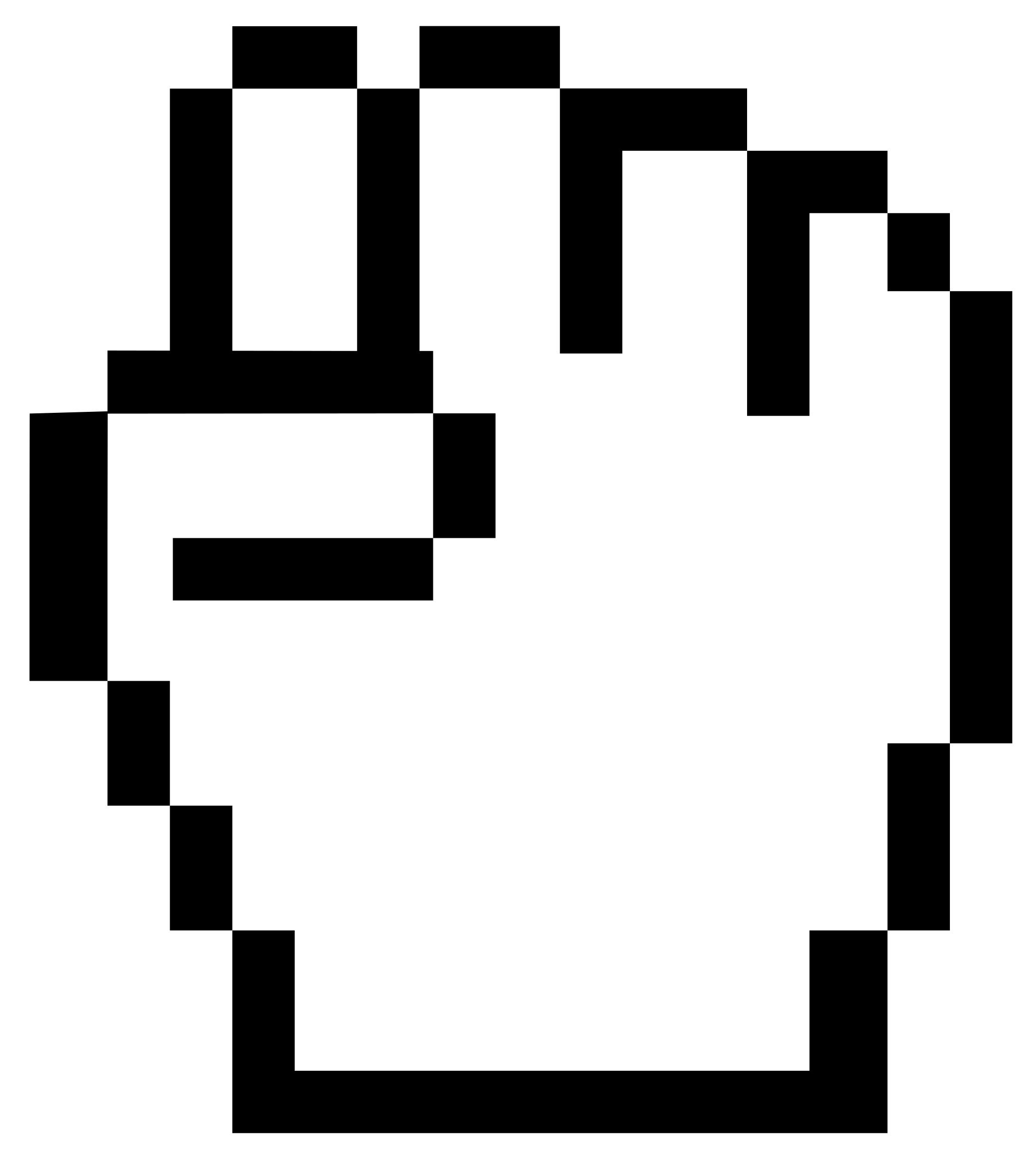 2130x2400 Mouse Pointer Fist Icons Png