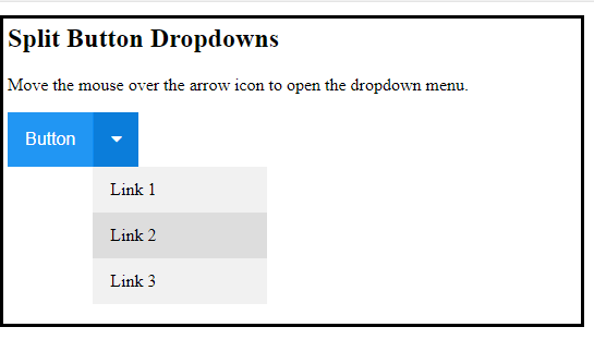 545x311 Move The Mouse Over The Arrow Icon To Open The Dropdown Menu