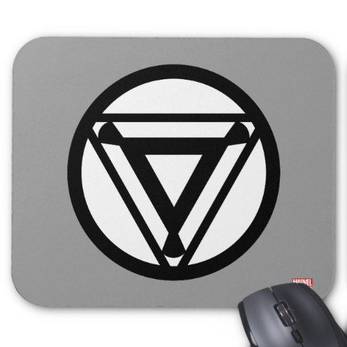 500x500 Iron Man Arc Reactor Icon Mouse Pad Mousepad Iron