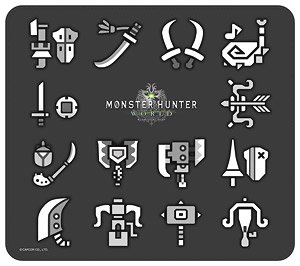 300x266 Monster Hunter World Mouse Pad Weapon Icon