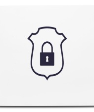 190x228 Security Icon Mouse Pad Spreadshirt