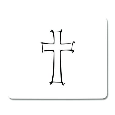 378x378 Shop Outline Mouse Pads Online Tattoo Cross Pad Horizontal Mickey Icon