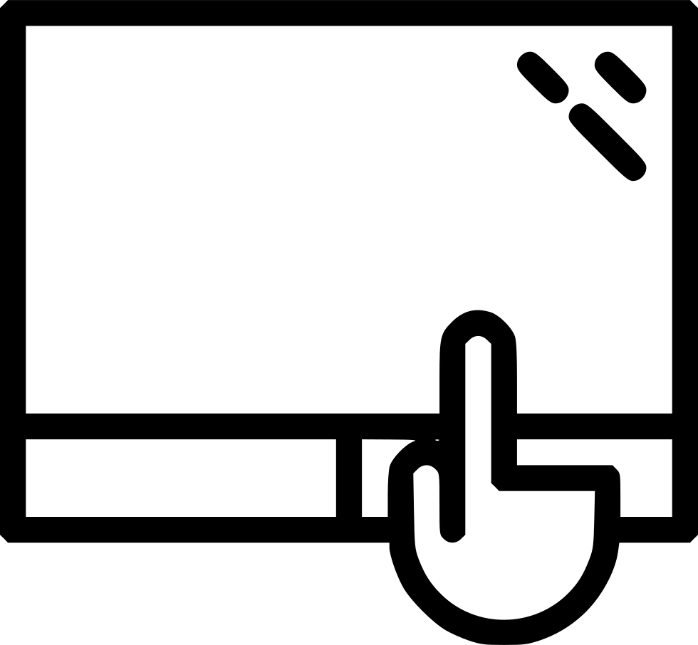 980x906 Touchpad Png Icon Free Download