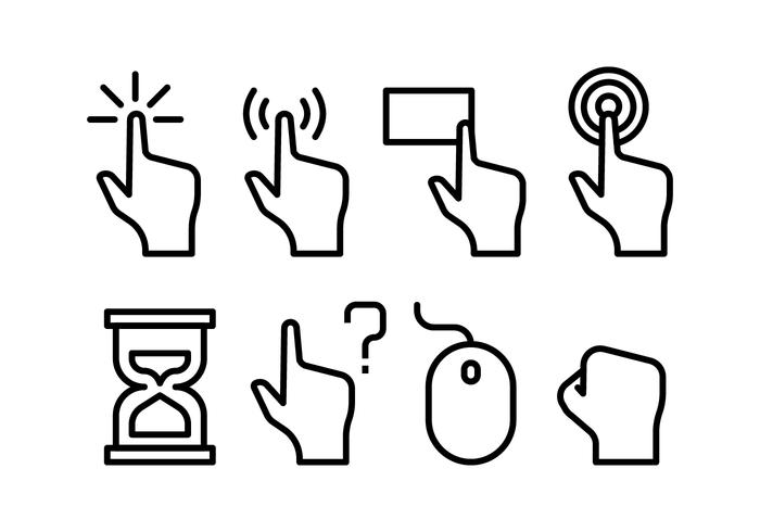 700x490 Mouse Pointer Icon Pack