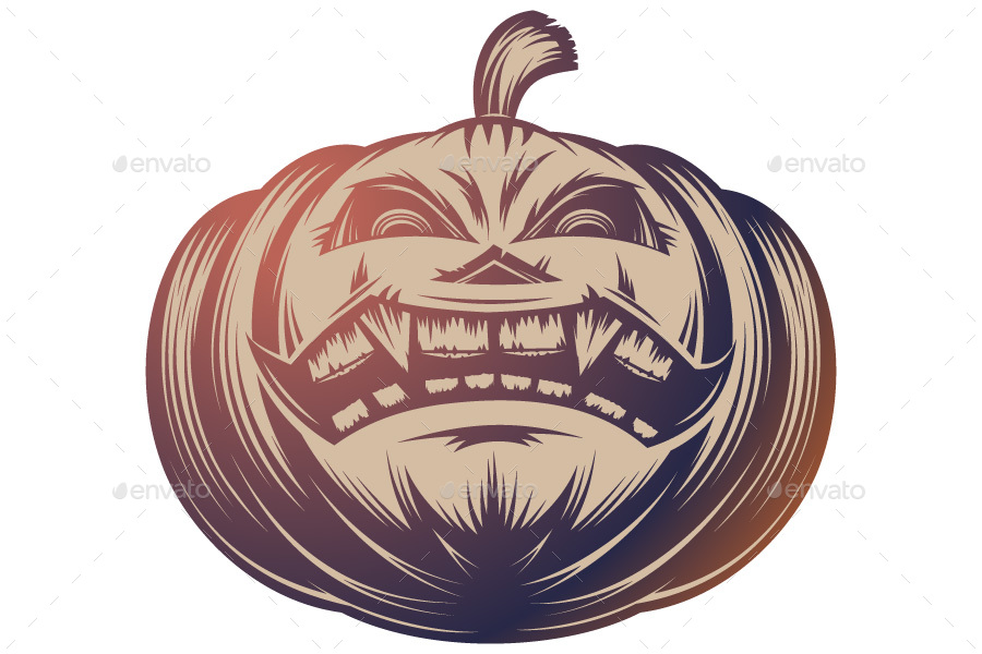 900x600 Halloween Pumpkin Cartoon Carved Eyes Mouth Icon Symbol Set