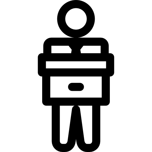 512x512 Man With Box Icons Free Download