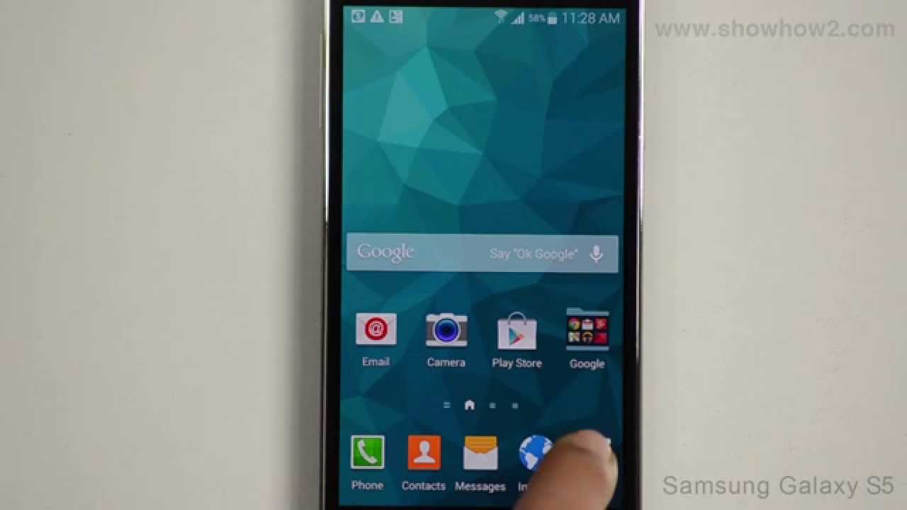1280x720 Samsung Galaxy Move An App Icon Across To Another Page